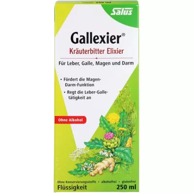 GALLEXIER Yrttikatkerot Elixir Salus Flü.z.E., 250 ml