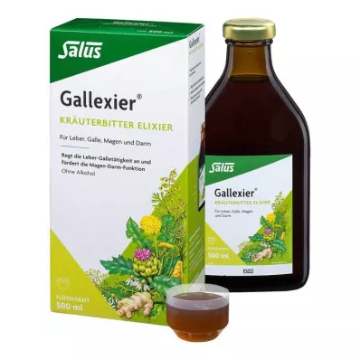 Gallexier Herbal Bitters Elixir Salus Liquid, 500 ml