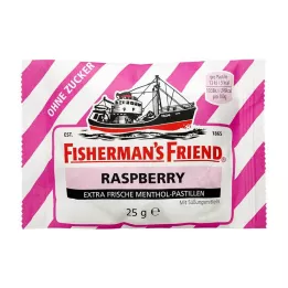 FISHERMANS FRIEND Vadelma ilman sokeripastilleja, 25 g
