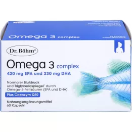DR.BÖHM Omega-3-kompleksikapselit, 60 kpl