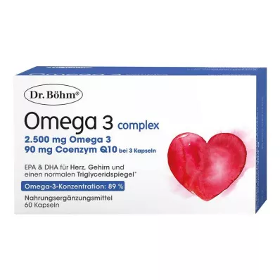 Dr. Böhm Omega-3 kompleksikapselit, 60 kpl