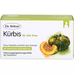 DR.BÖHM Pumpkin for Women -tabletit, 60 kpl