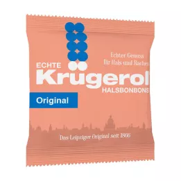 Sokeria sisältävät Krügerol kurkkumakeiset, 50 g