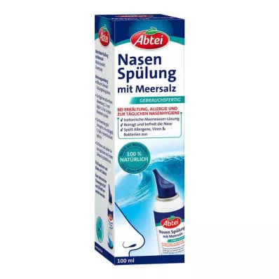 Abbey nenän huuhtelu merisuolasuihkeella, 100 ml