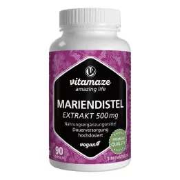 MARIENDISTEL 500 mg uute korkea-annoksinen vegaaninen Kps., 90 kpl