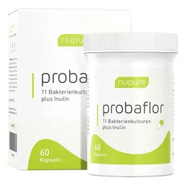 NUPURE probaflor Probiotics for Intestinal Restoration Kps, 60 kpl