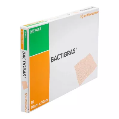 Bactigras antiseptinen parafiiniharso 10x10 cm, 10 kpl Bactigras antiseptinen parafiiniharso 10x10 cm, 10 kpl