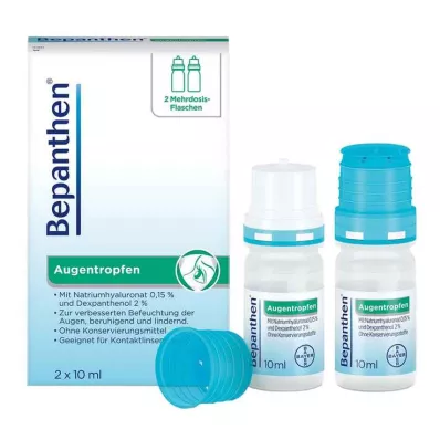 BEPANTHEN Silmätipat, 2X10 ml