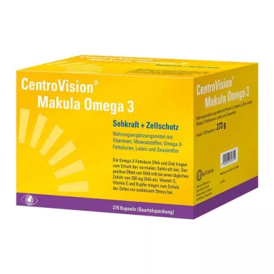 Centrovision Makula Omega-3 kapselit, 270 kpl Centrovision Makula Omega-3 kapselit, 270 kpl