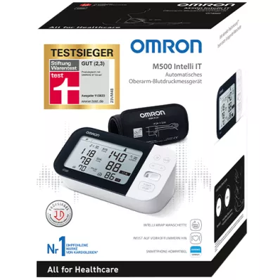 OMRON M500 Intelli IT Olkavarren verenpainemittari, 1 kpl