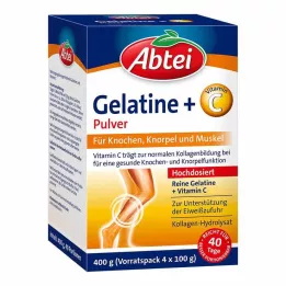 ABTEI Gelatiini plus C-vitamiinijauhe, 400 g