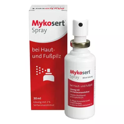 Mykosert®-suihke iholle ja jalka-urheilijalle, 30 ml