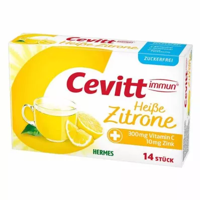 Cevitt immune hot lemon sokerittomia rakeita, 14 kpl Cevitt immune hot lemon sokerittomia rakeita, 14 kpl