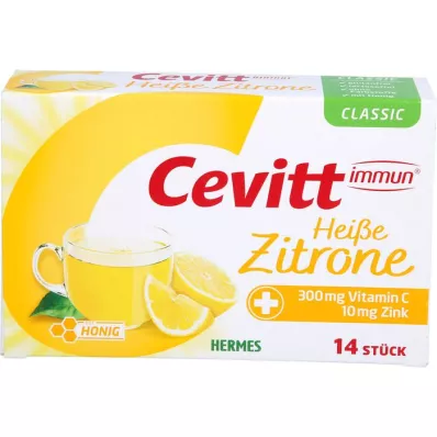 CEVITT immune hot lemon classic -rakeet, 14 kpl