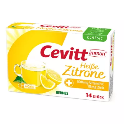 CEVITT immune hot lemon classic -rakeet, 14 kpl