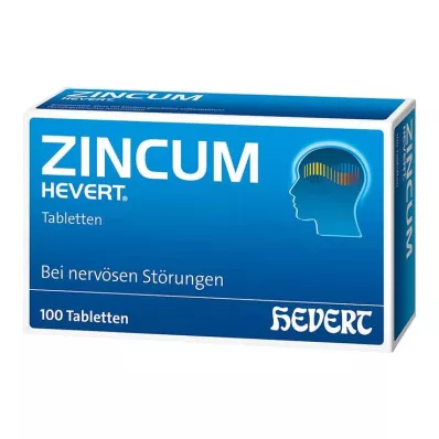 ZINCUM HEVERT Tabletit, 100 kpl