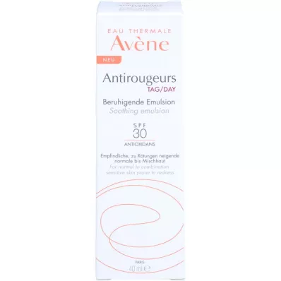 AVENE Antirougeurs Day Soothing Emulsion SPF 30, 40 ml