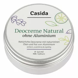 DEO CREME ilman alumiinia luonnollinen, 50 ml
