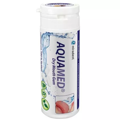 MIRADENT Aquamed purukumi kuivalle suulle, 30 g MIRADENT Aquamed purukumi kuivalle suulle, 30 g