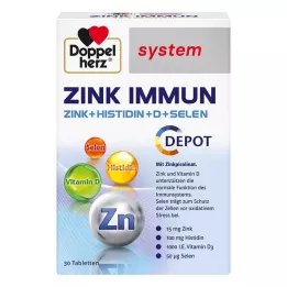 DOPPELHERZ Sinkki Immune Depot System -tabletit, 30 kapselia