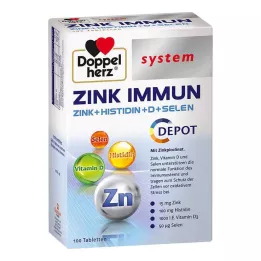 DOPPELHERZ Sinkki Immune Depot järjestelmätabletit, 100 kpl