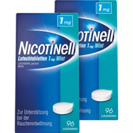 NICOTINELL Pastillit 1 mg Minttu, 2X96 St