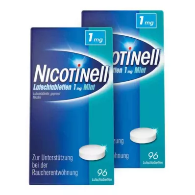 Nicotinell imeskelytabletit 1 mg Mint (2x96 kpl)