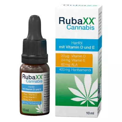 RUBAXX Kannabistipat suun kautta nautittavaksi, 10 ml