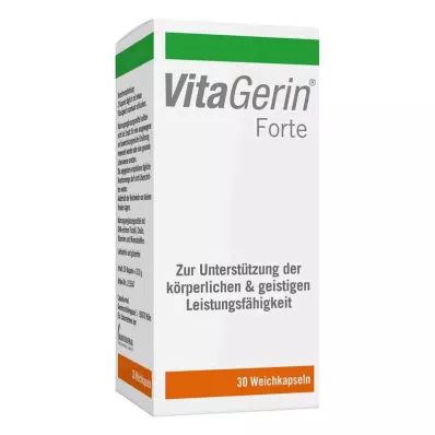VITA GERIN Forte pehmeät kapselit, 30 kpl
