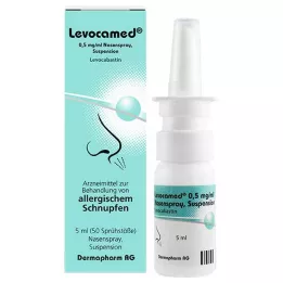 LEVOCAMED 0,5 mg/ml nenäsumutteen suspensio, 5 ml