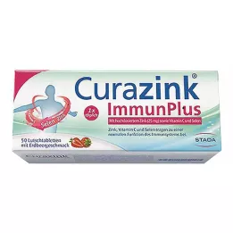 CURAZINK ImmunPlus-pastillit, 50 kpl