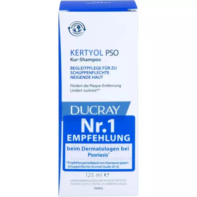 DUCRAY KERTYOL PSO Shampoo-kuuri, 125 ml