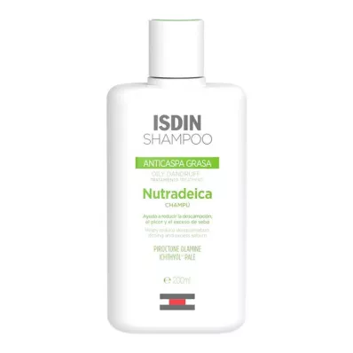 ISDIN Nutradeica Shampoo hilseileville ja rasvaisille hiuksille, 200 ml ISDIN Nutradeica Shampoo hilseileville ja rasvaisille hiuksille, 200 ml