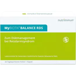 MYBIOTIK BALANCE RDS 20x2 g Plv.+20 kapselia, 1 P