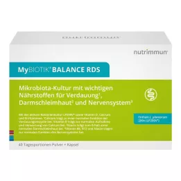 MYBIOTIK BALANCE RDS 40x2 g plv.+40 kapselia, 1 p