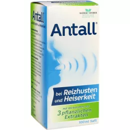 ANTALL ärtyneeseen yskään ja käheyteen Mehu, 100 ml