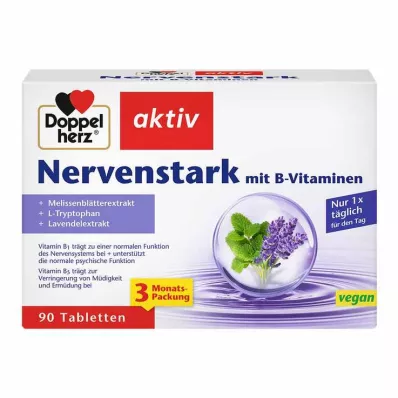 DOPPELHERZ Hermoja vahvistavia tabletteja, 90 kpl