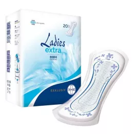 PARAM LADIES EXKLUSIV Inkontinenssimateriaali extra, 20 kpl