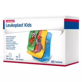 LEUKOPLAST lasten nauhat 38x63mm/19x56mm kukin 50 kpl, 100 kpl
