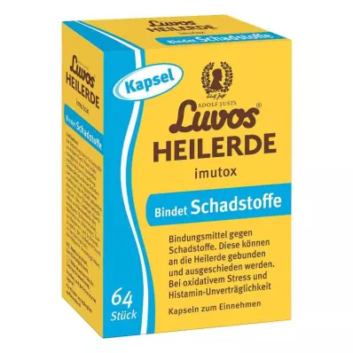 LUVOS Parantava maa imutox-kapselit, 64 kpl