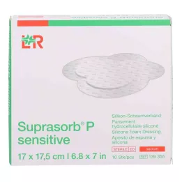 Suprasorb P herkkä PU-vaahtovoide bor.17x17.5, 10 kpl