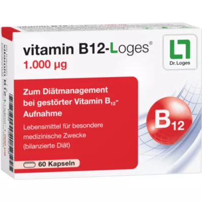 VITAMIN B12-LOGES 1 000 μg kapselit, 60 kpl