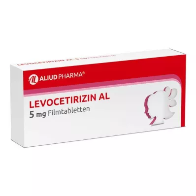 LEVOCETIRIZIN AL 5 mg kalvopäällysteiset tabletit, 100 kpl LEVOCETIRIZIN AL 5 mg kalvopäällysteiset tabletit, 100 kpl