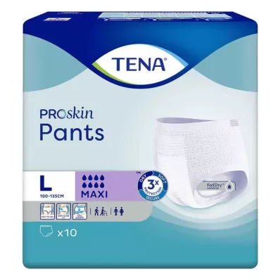 TENA Housut Maxi L inkontinenssiin, 10 kpl