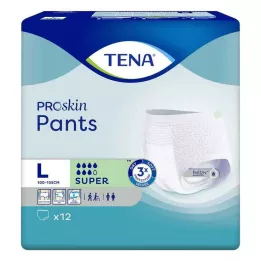 TENA PANTS super L kertakäyttöhousut, 12 kpl