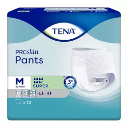 TENA PANTS super M kertakäyttöhousut, 12 kpl