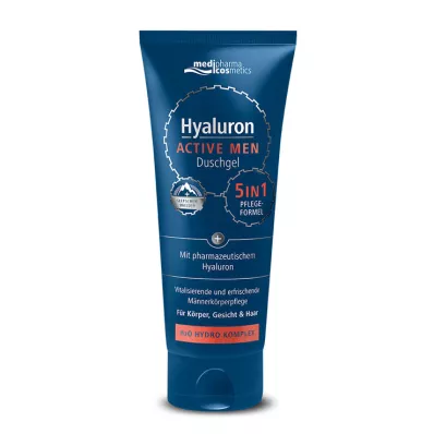 HYALURON ACTIVE MEN Suihkugeeli, 200 ml HYALURON ACTIVE MEN Suihkugeeli, 200 ml