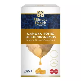MANUKA HEALTH MGO 400+ inkivääri-sitruunapastillit, 100 g