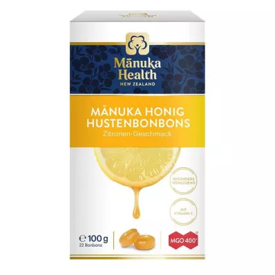 MANUKA HEALTH MGO 400+ sitruunapastilli, 100 g