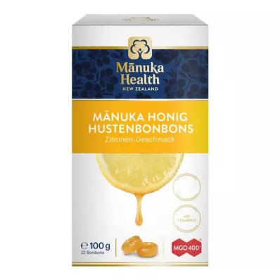 Manuka Health Mgo 400 + Lemon Lollipops, 100 g